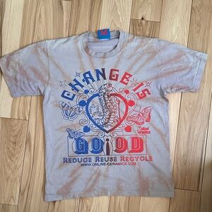 Online Ceramics Change is Good Tee - Multicolor